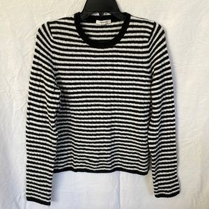 Madewell Black and White Sweater